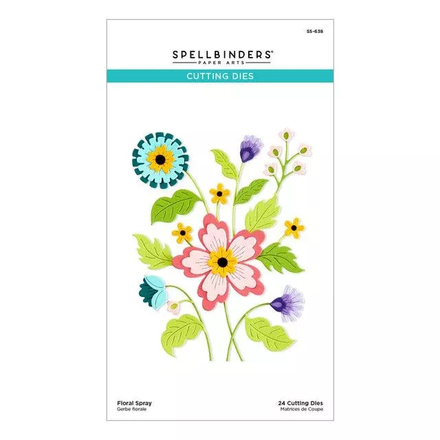 Spellbinders - Bayfair Collection - Dies - Floral Spray