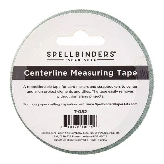 Spellbinders - Card Shoppe Essentials - Centerline Measuring Tape