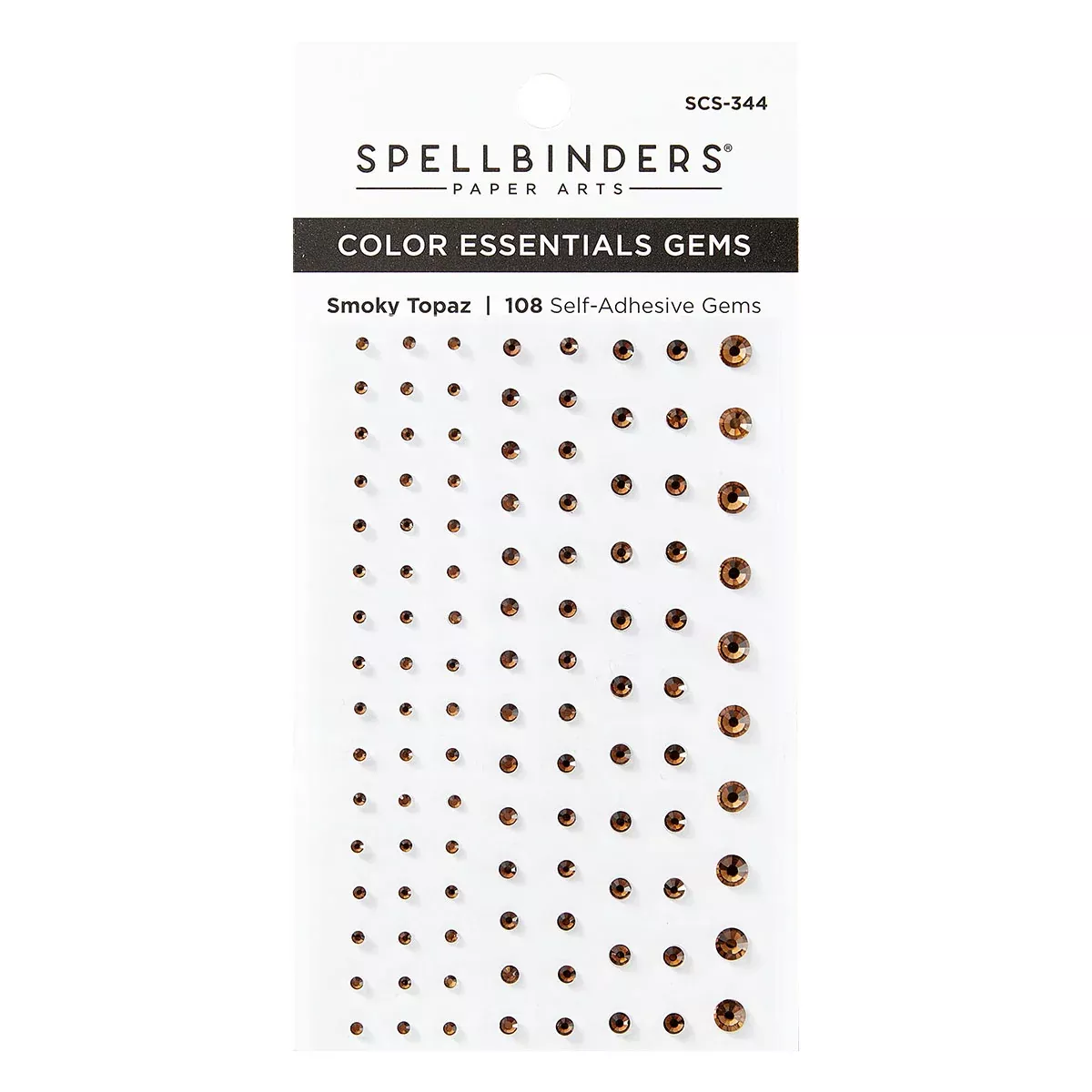 Spellbinders Color Essentials Gems - Smoky Topaz, SCS-344