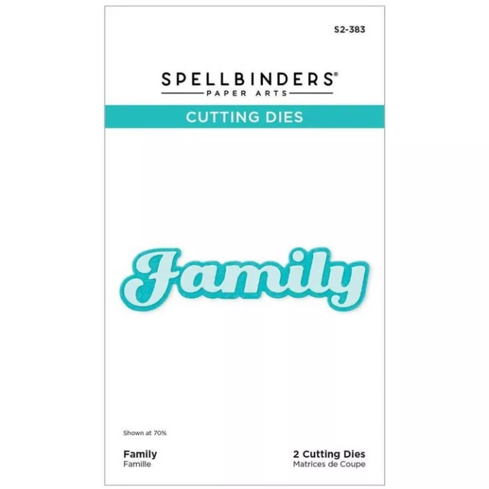 Spellbinders • Cutting Dies Family 2pcs