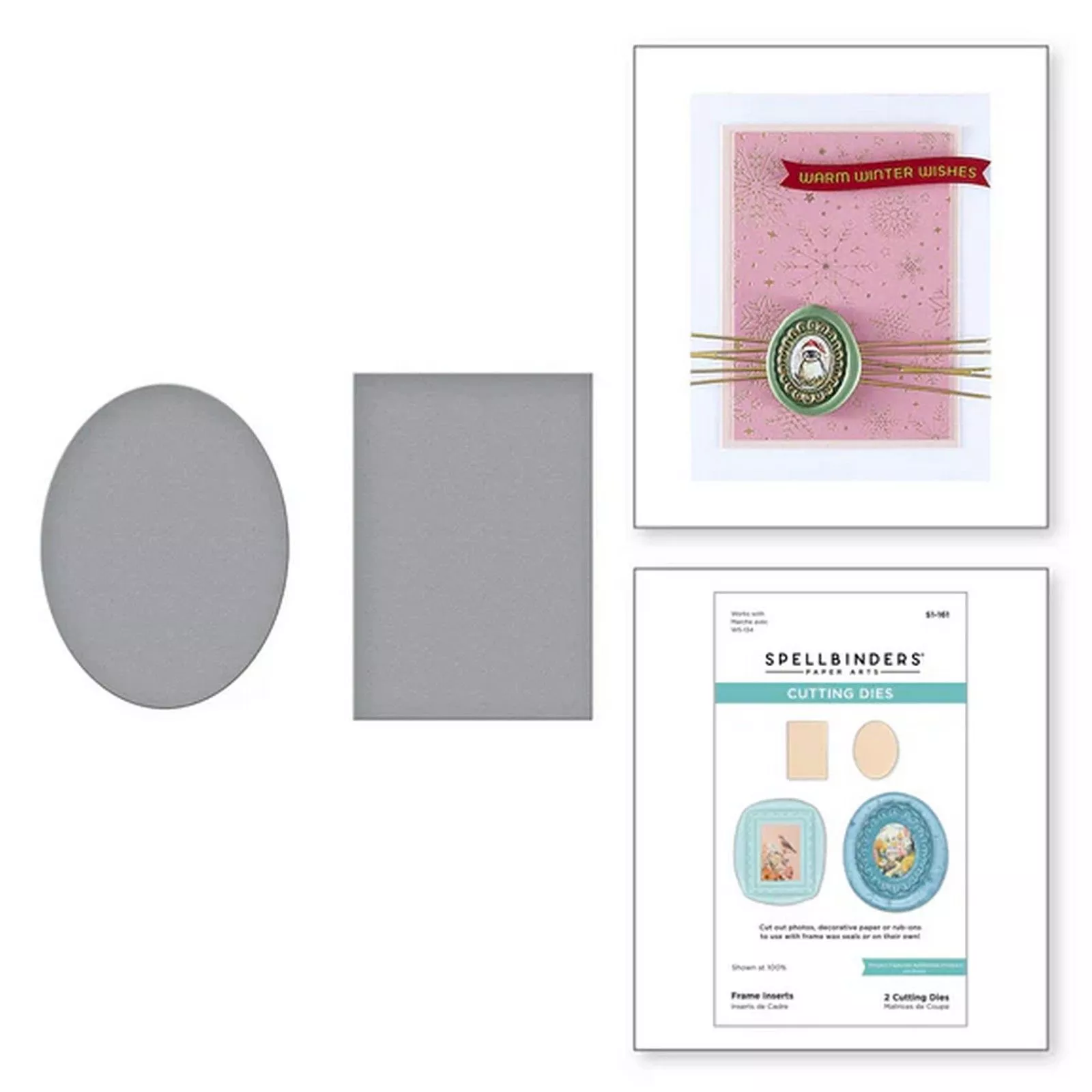 Spellbinders • Cutting Dies Frame Inserts 2pcs