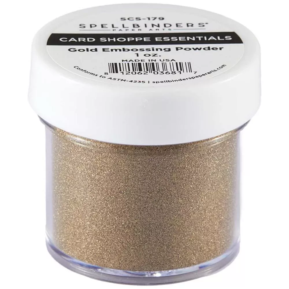 Spellbinders Embossing Powder - Gold, SCS179