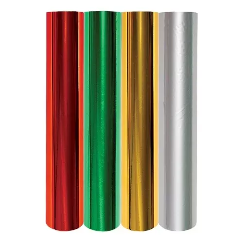 Spellbinders - Glimmer Hot Foil 4 Rolls - Holiday Variety Pack.
