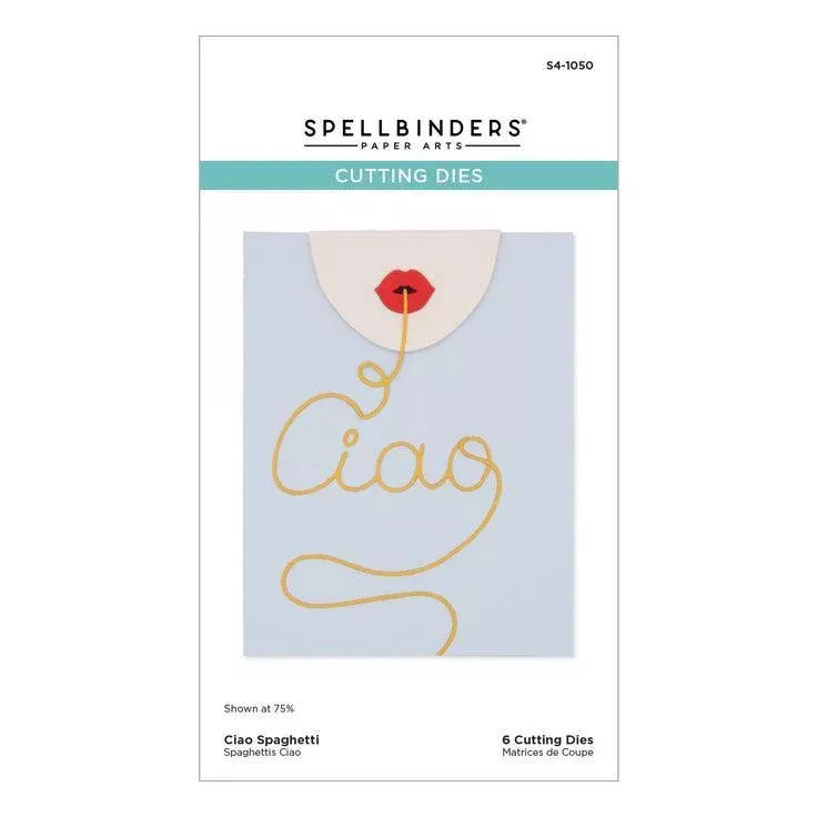 Spellbinders - La Dolce Vita Collection - Dies - Ciao Spaghetti