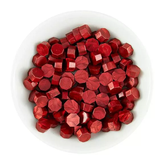 Spellbinders - Sealed by Spellbinders Collection - Wax Beads - Candy Apple