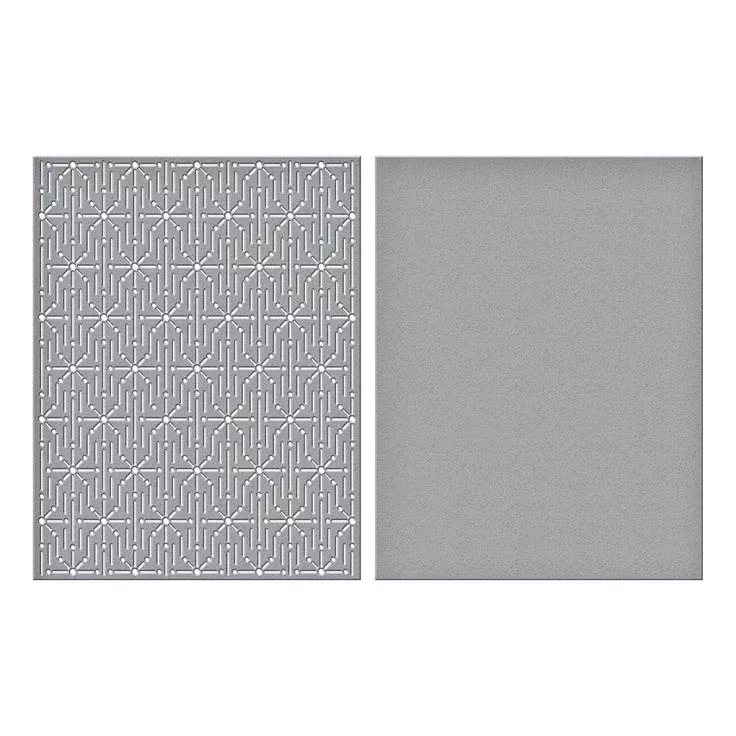 Spellbinders - Stitched Bright Collection - Dies - Stitched Starfilled Background