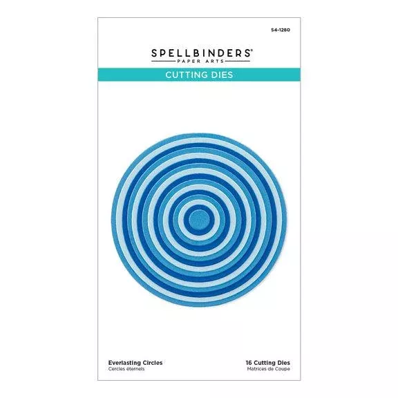 Spellbinders - Stitched Numbers & More Collection - Dies - Everlasting Circles