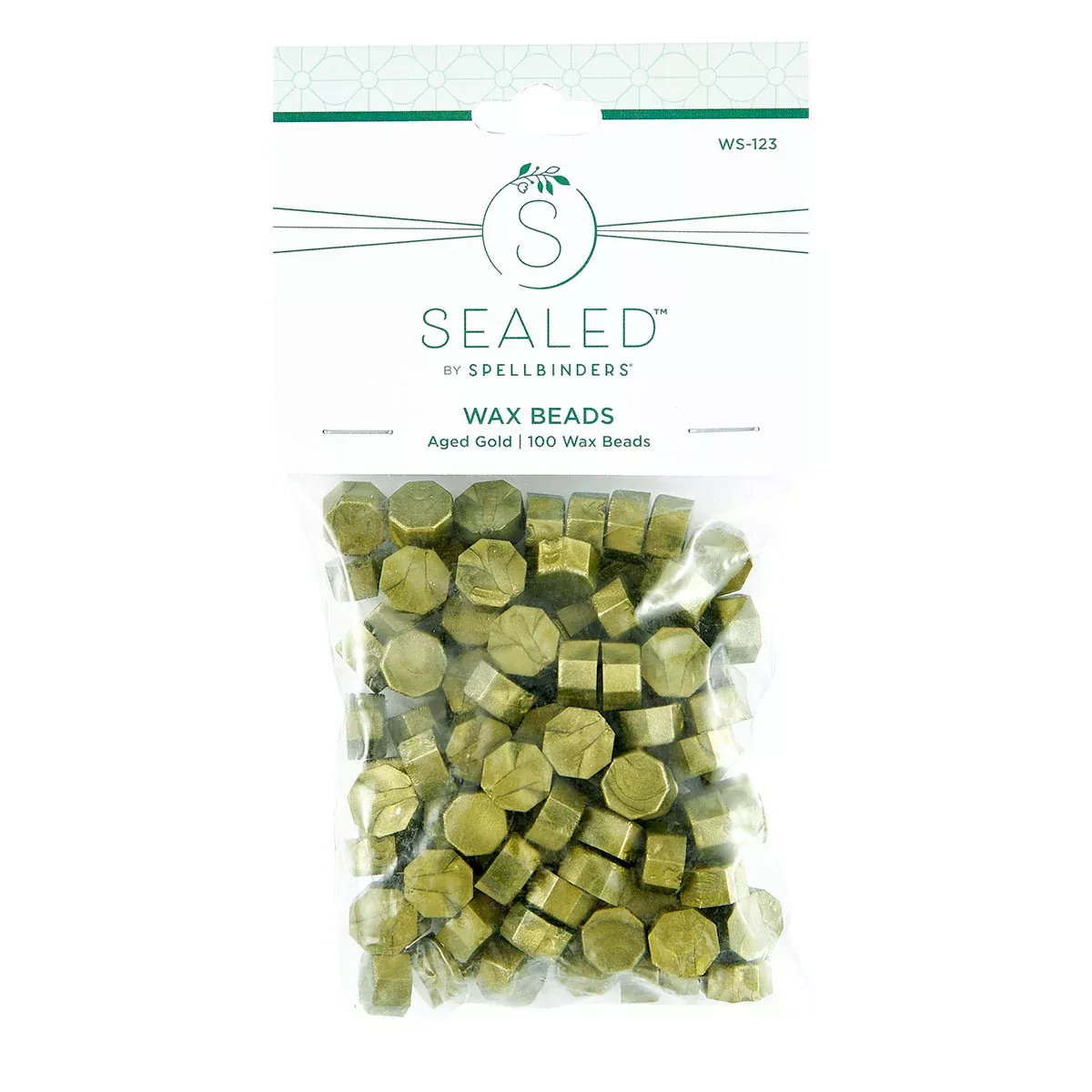 Spellbinders - Wax Beads - Aged Gold, WS-123