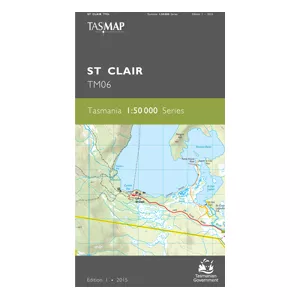 St Clair 1:50,000 Topo Map