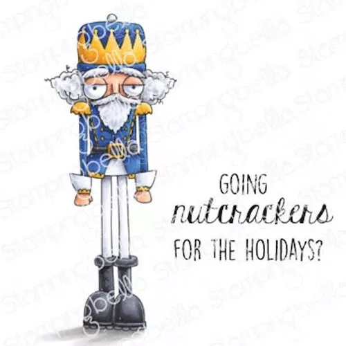 Stamping Bella Cling Stamps ODDBALL NUTCRACKER eb980