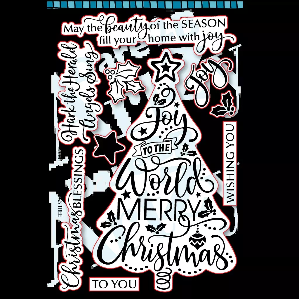 Stamps: Dare 2B Artzy-Joy Christmas Tree