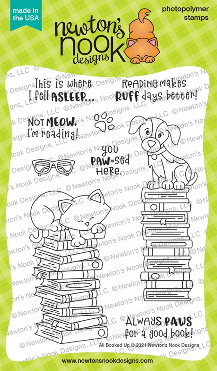 Stamps: Newton’s Nook-All Booked up