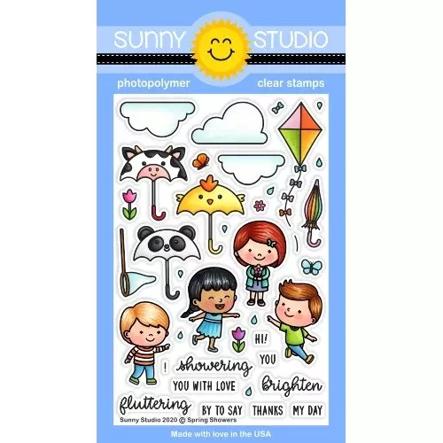 Stamps: Sunny Studio Stamps-Spring Showers