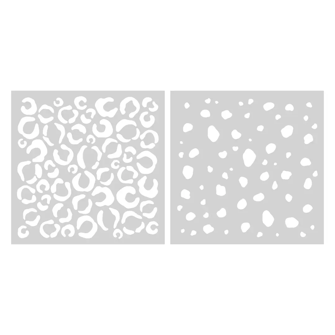 Stencils: Catherine Pooler Designs-Feeling Exotic Layered Stencils
