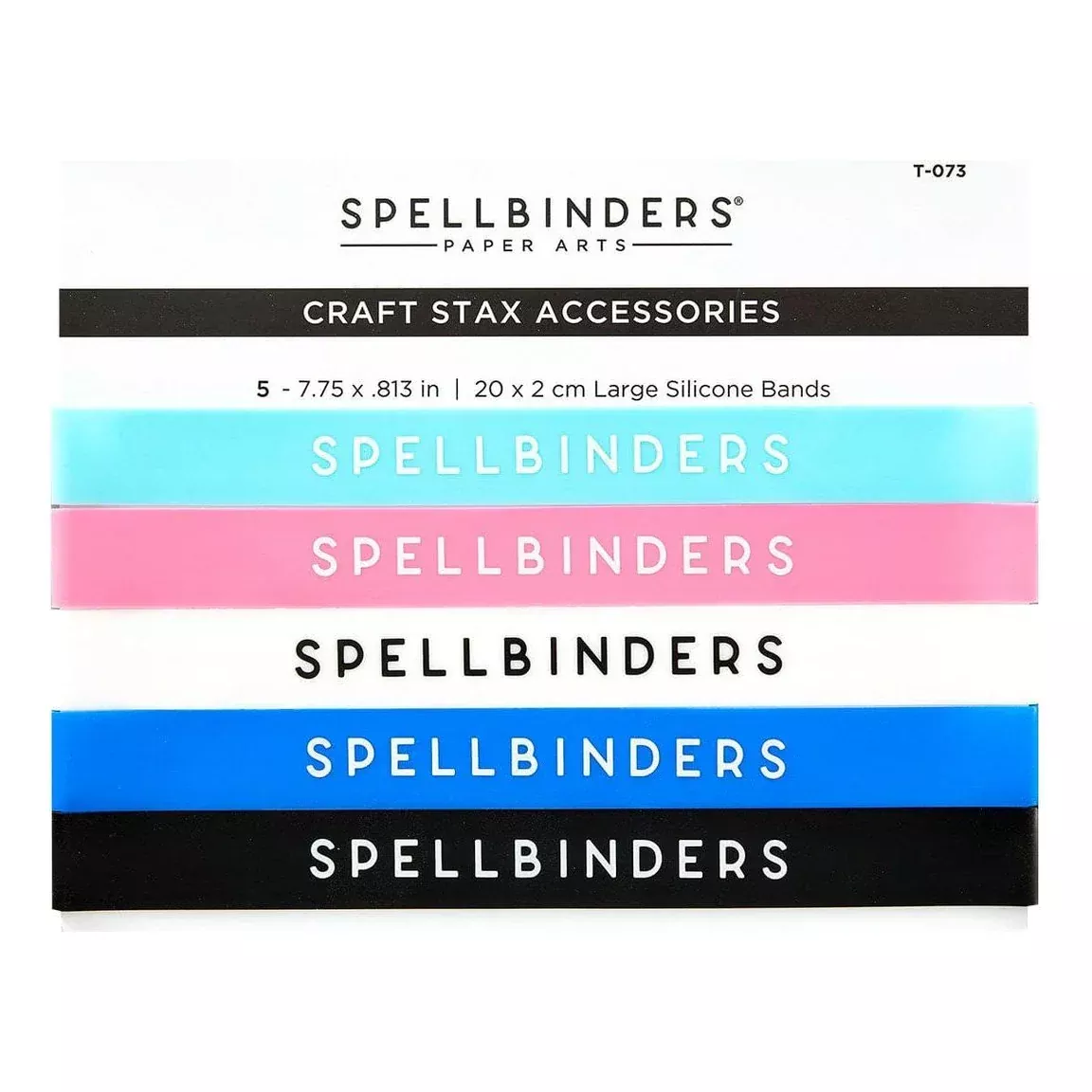 Storage: Spellbinders - CRAFT STAX SILICONE BANDS LARGE