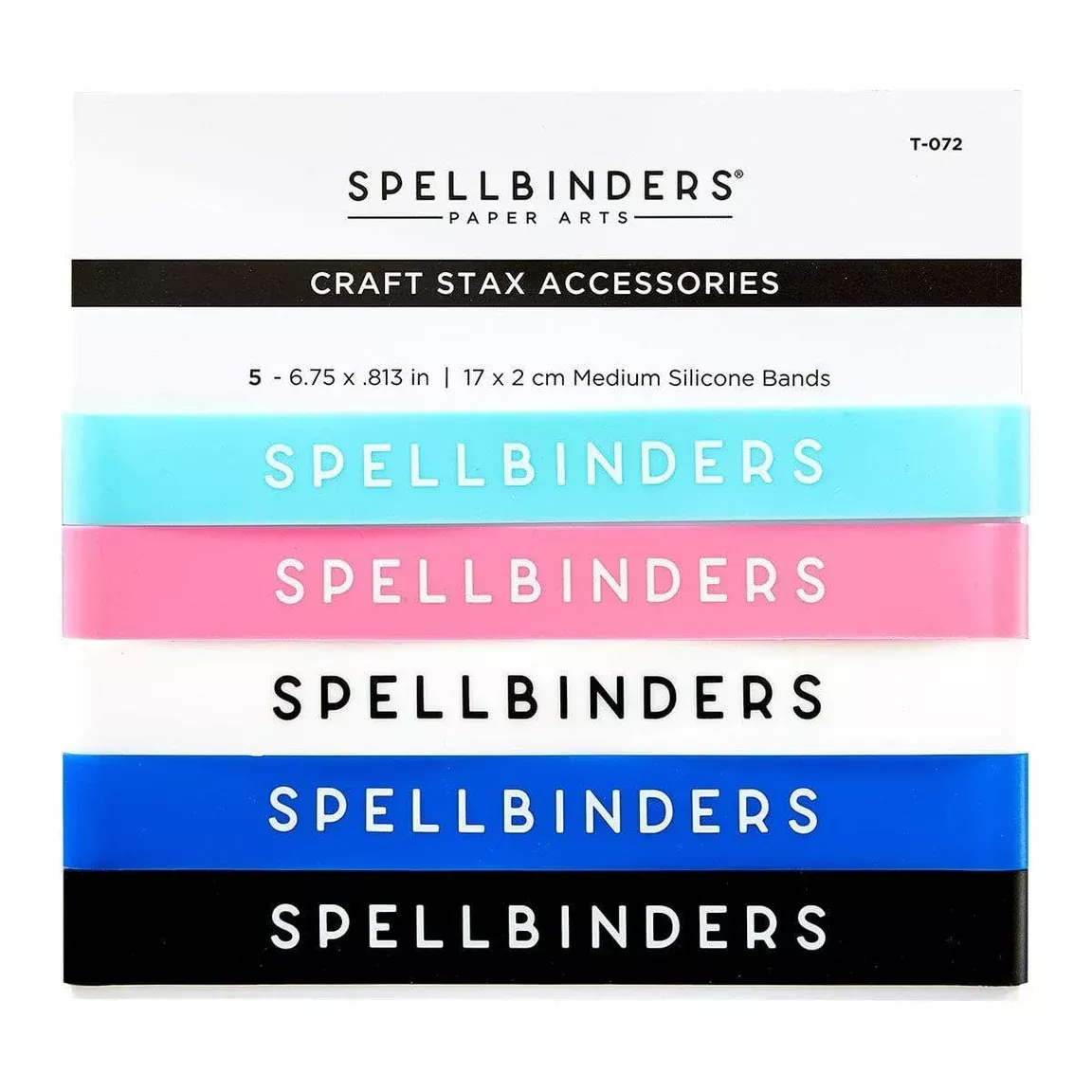 Storage: Spellbinders - CRAFT STAX SILICONE BANDS MEDIUM