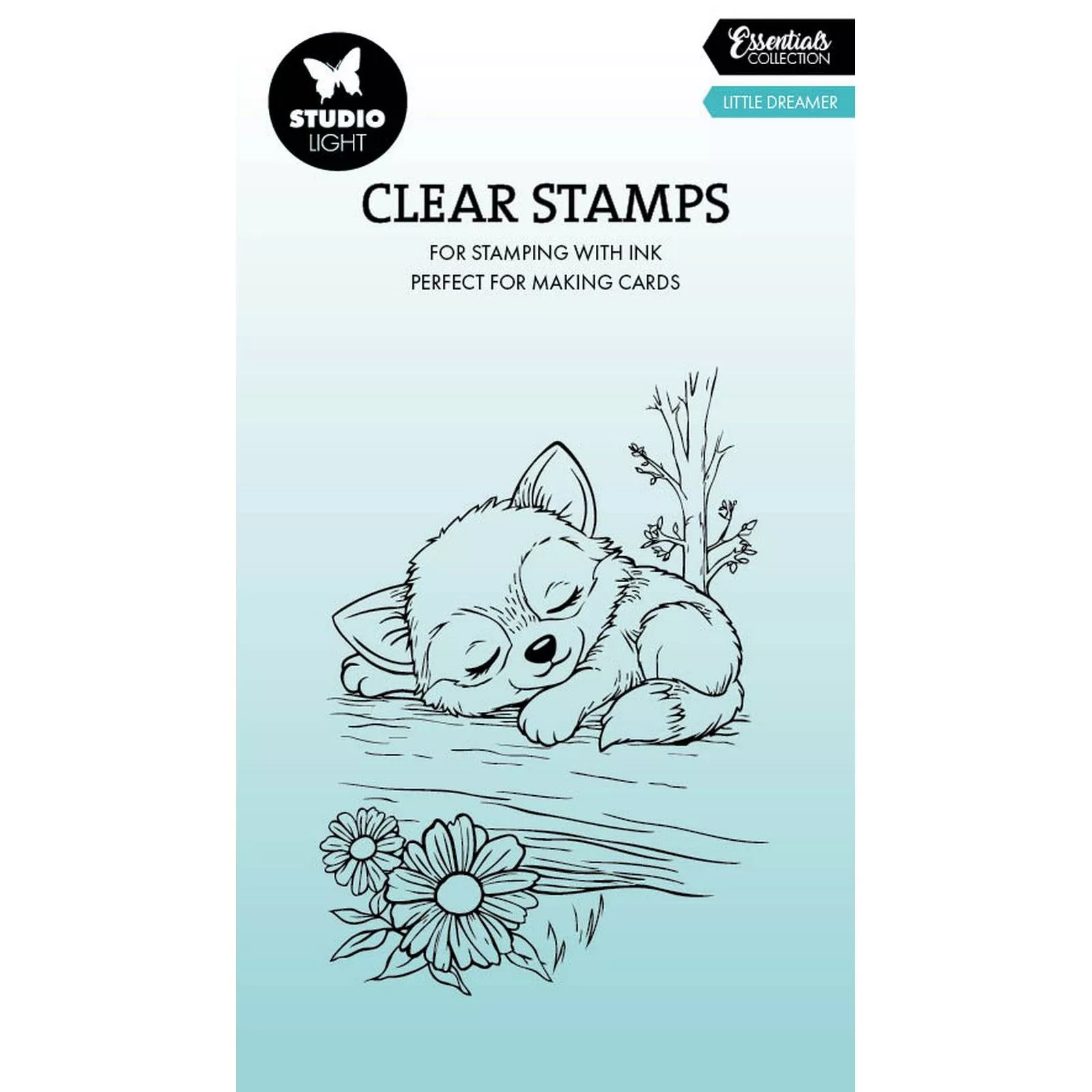 Studio Light • Essentials Clear Stamps Little Dreamer Fox