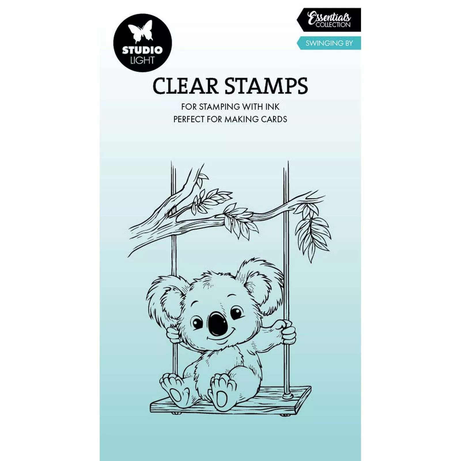 Studio Light • Essentials Clear Stamps Swinging By Koala