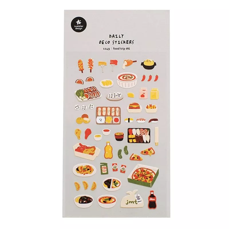 Suatelier Sticker Food Trip #6 (1149)