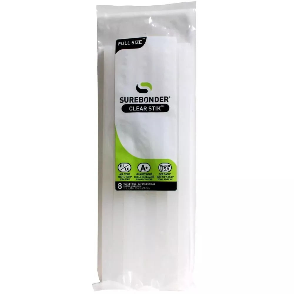 Surebonder All-Purpose Stik Glue Sticks 8/Pkg 7/16"X10"