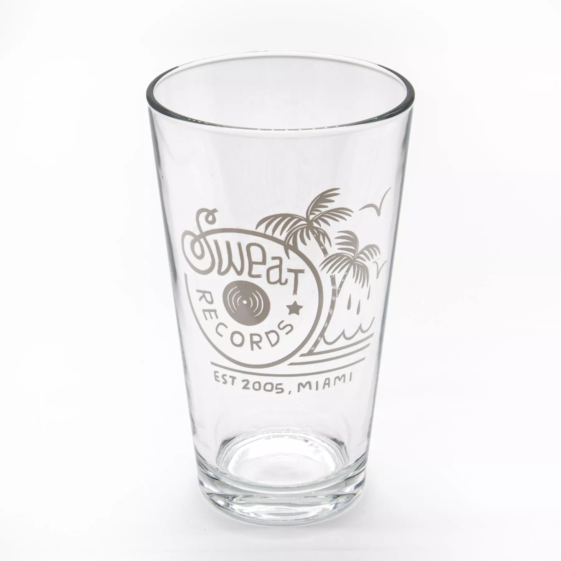 Sweat Records Pint Glass