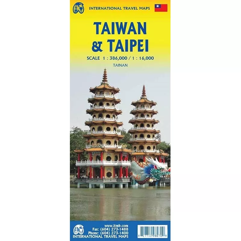 Taiwan & Taipei Travel Reference Map