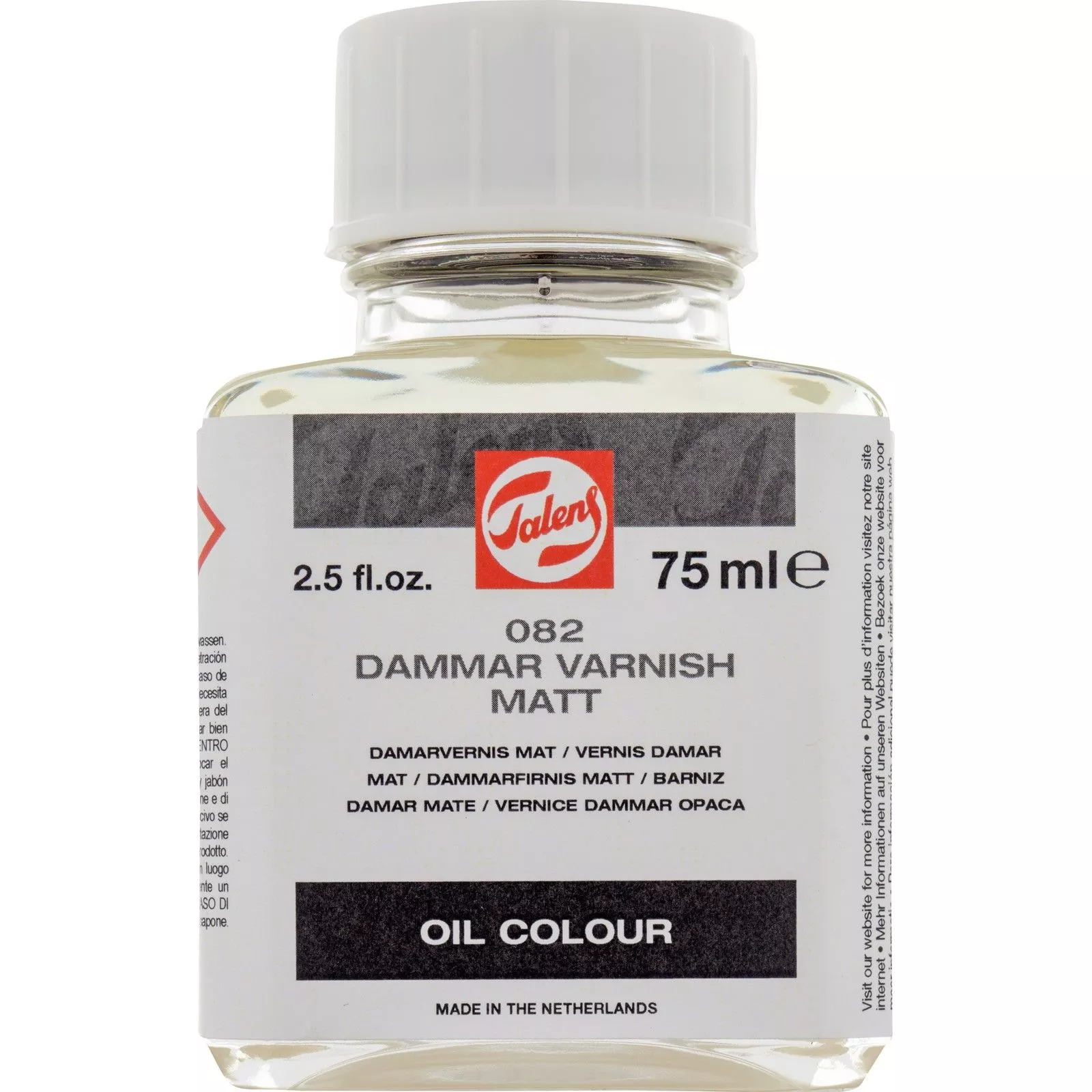 Talens • Damarvernis Mat 082 Fles 75ml