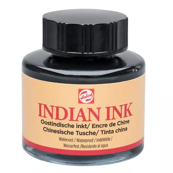 Talens Indian Ink, Black, 30ml