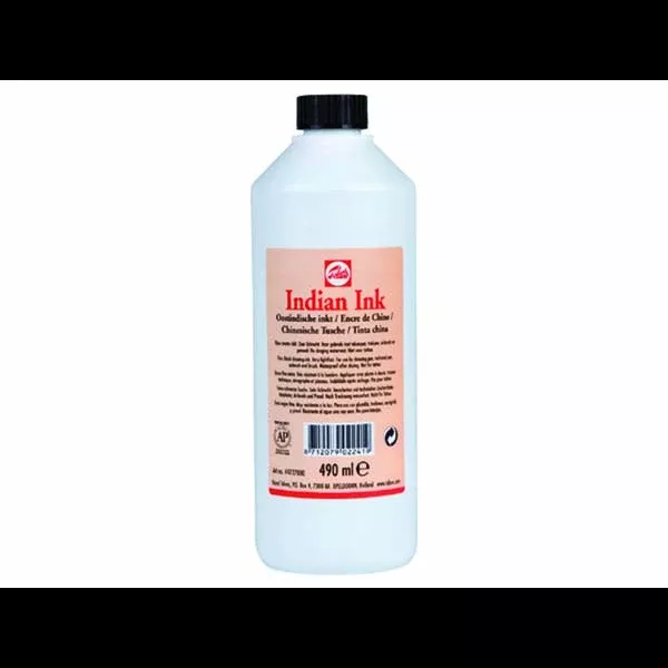 Talens Indian Ink, Black, 490ml