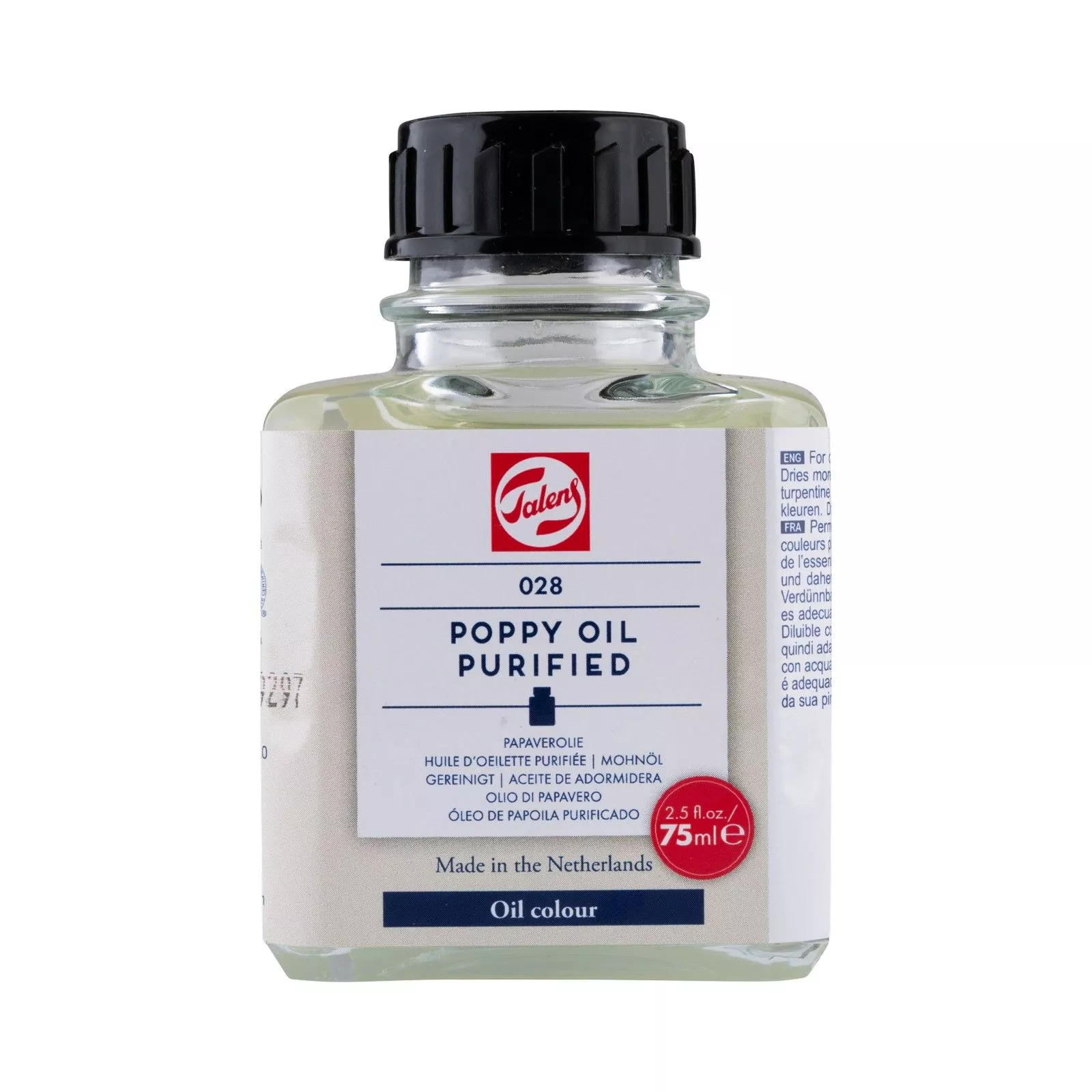 Talens • Papaverolie 028 Fles 75ml