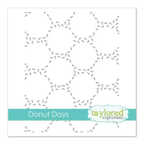 Taylored Expression Donut Days Stencil