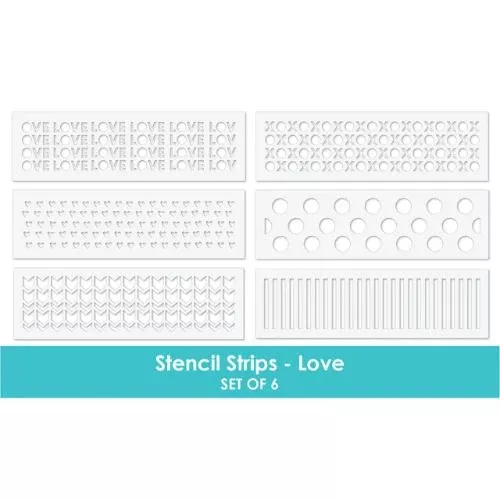 Taylored Expressions - Stencil Strips - Love