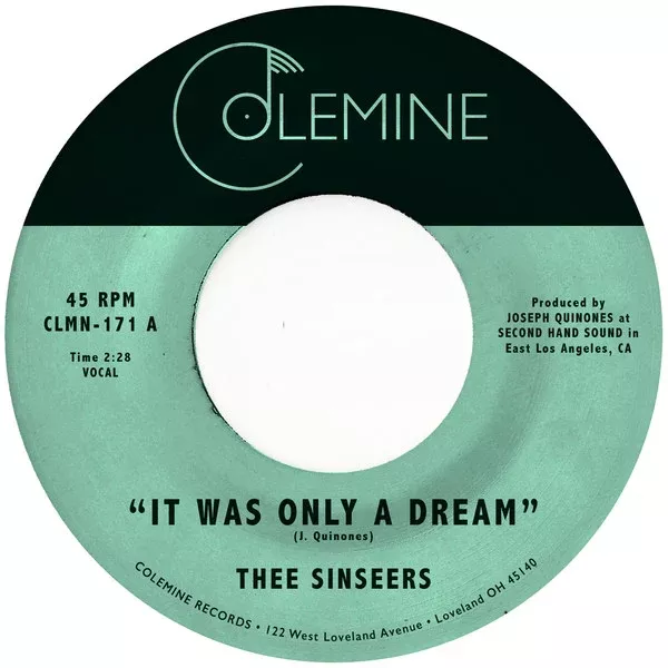 Thee Sinseers - It Was Only A Dream (7")