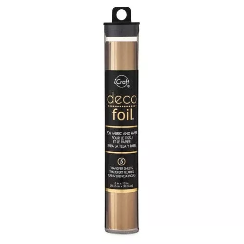 Therm O Web BRONZE Deco Foil Transfer Sheets iCraft 51335