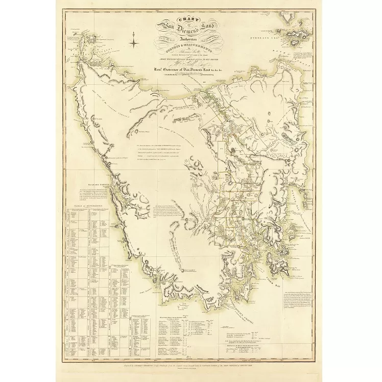 Thomas Scott Van Diemen’s Land 1824