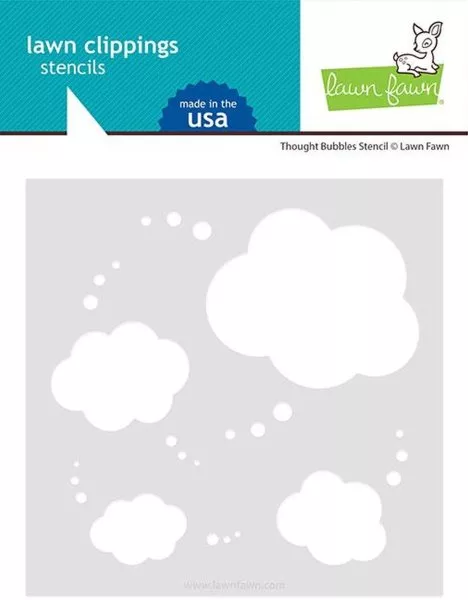 Thought Bubble Stencil - Lawn Fawn