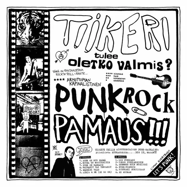 Tiikeri- Punk Rock Pamaus!!! (LP)