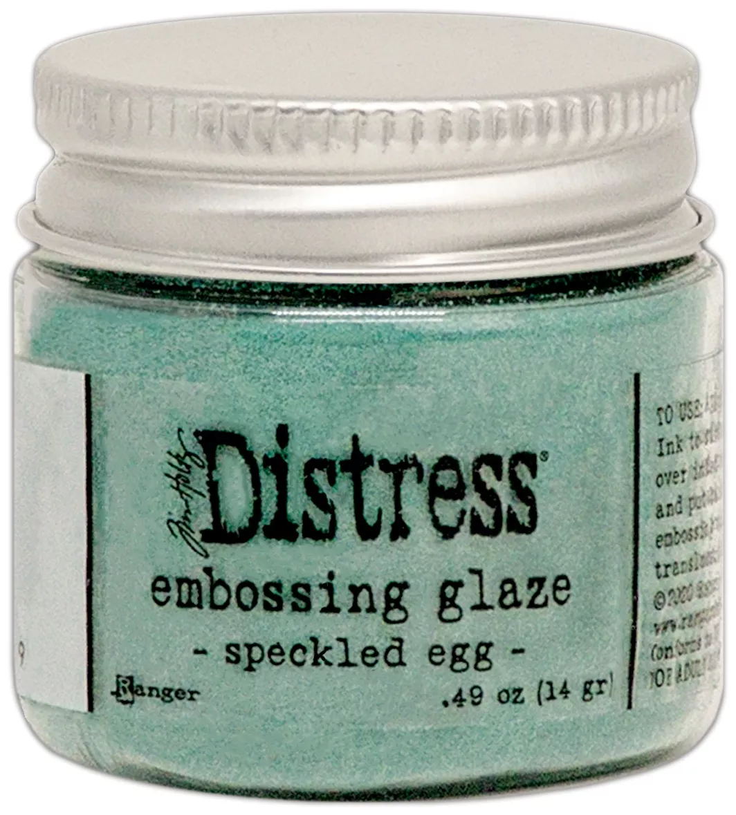 Tim Holtz Distress Embossing Glaze-Speckled Egg