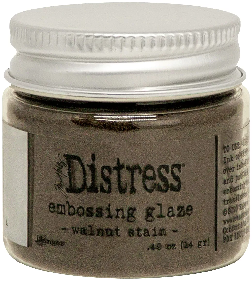 Tim Holtz Distress Embossing Glaze-Walnut Stain