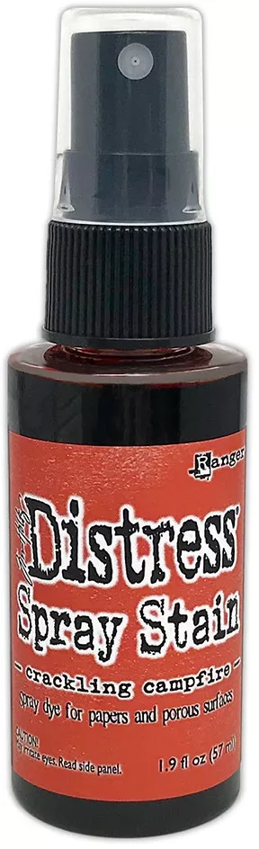 Tim Holtz Distress Spray Stain 1.9oz Crackling Campfire