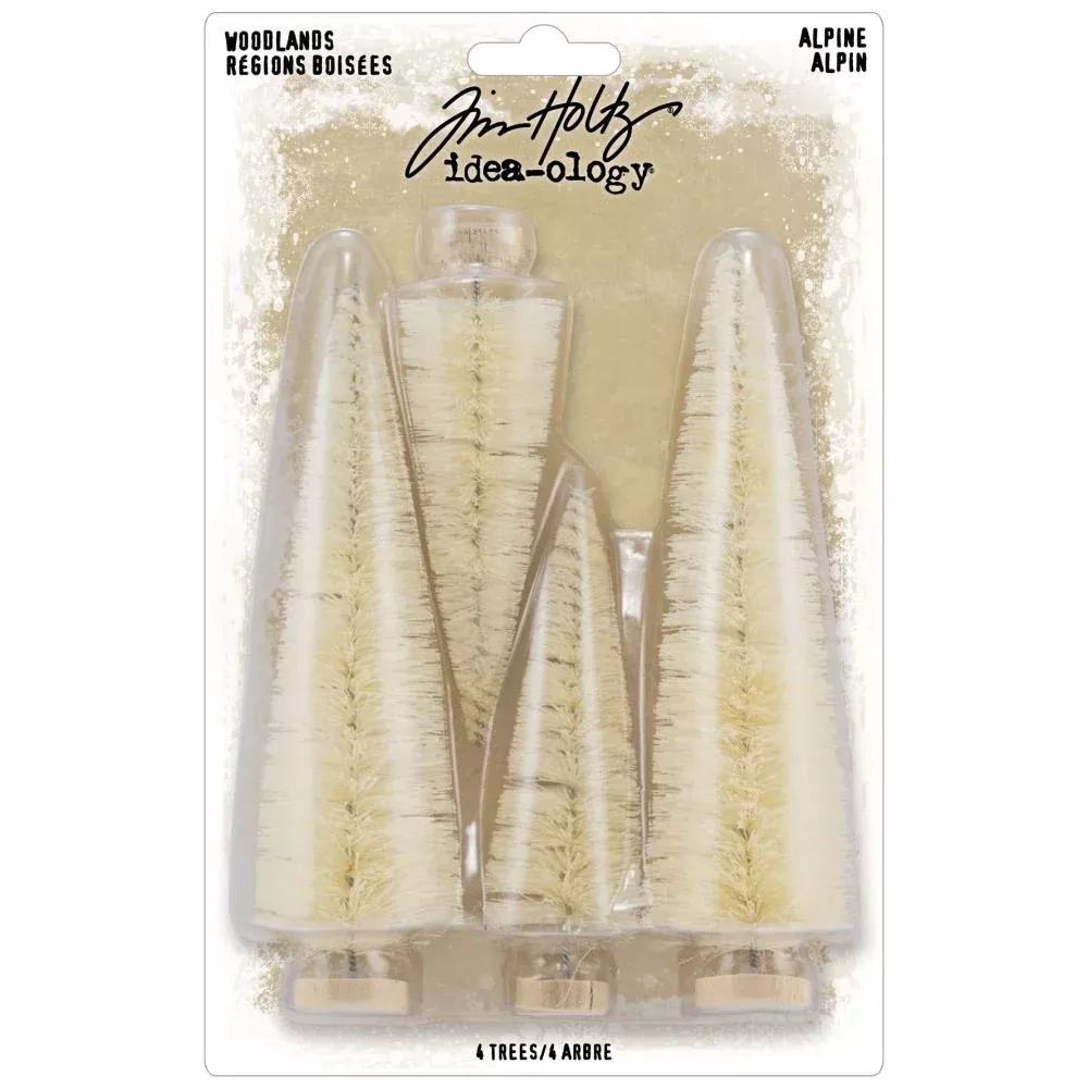 Tim Holtz Idea-Ology Woodland Trees - Alpine, TH94358