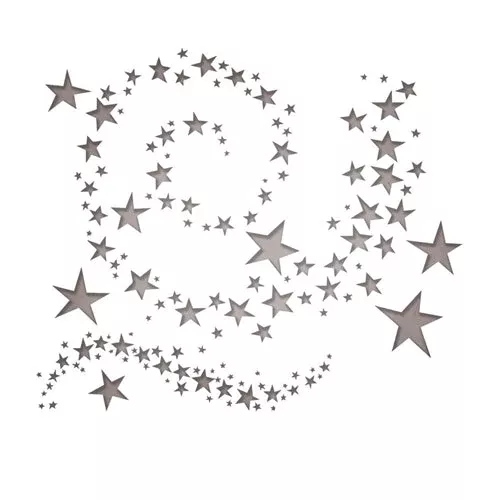 *Tim Holtz Sizzix SWIRLING STARS Thinlits Die Set 663095