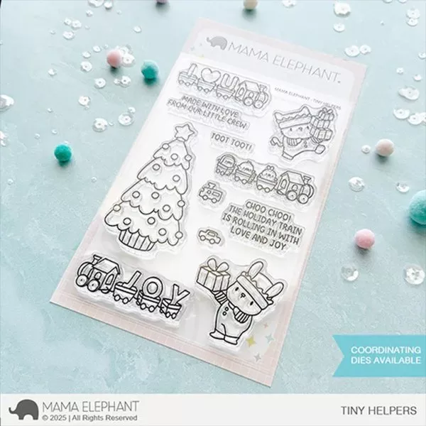 Tiny Helpers - Stamp & Die Bundle - Mama Elephant