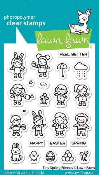 Tiny Spring Friends - Clear Stamps - Lawn Fawn