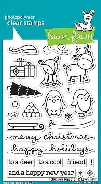 Toboggan Together - Clearstamps
