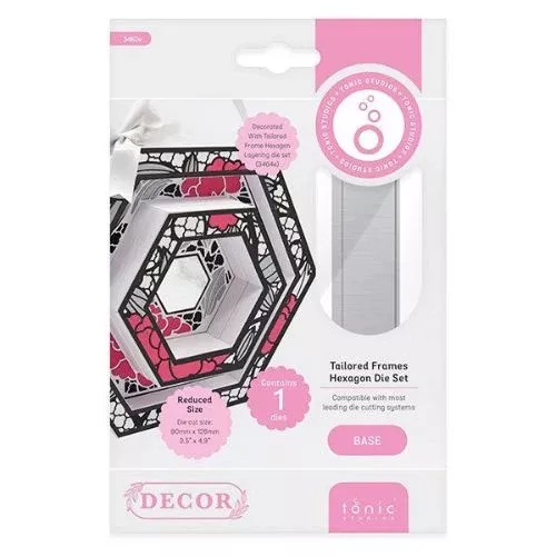 TONIC STUDIOS - Tailored Frames Hexagon Die Set - 3462e