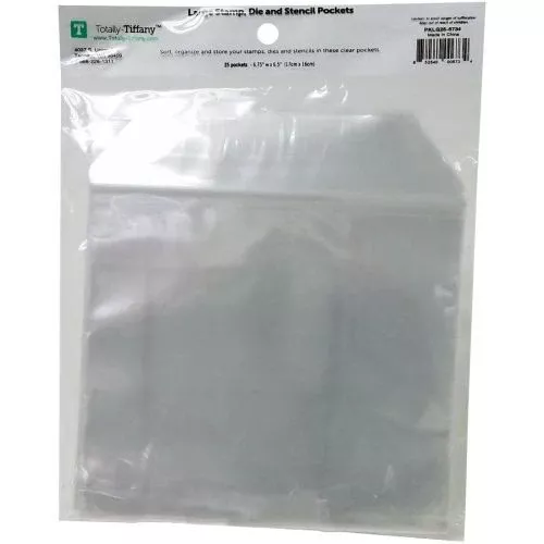 Totally-Tiffany Die & Stamp Pockets Large