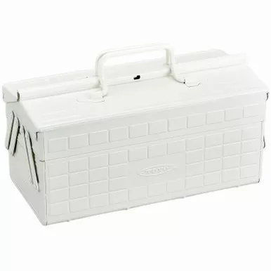 Toyo Cantilever Deluxe Toolbox, White