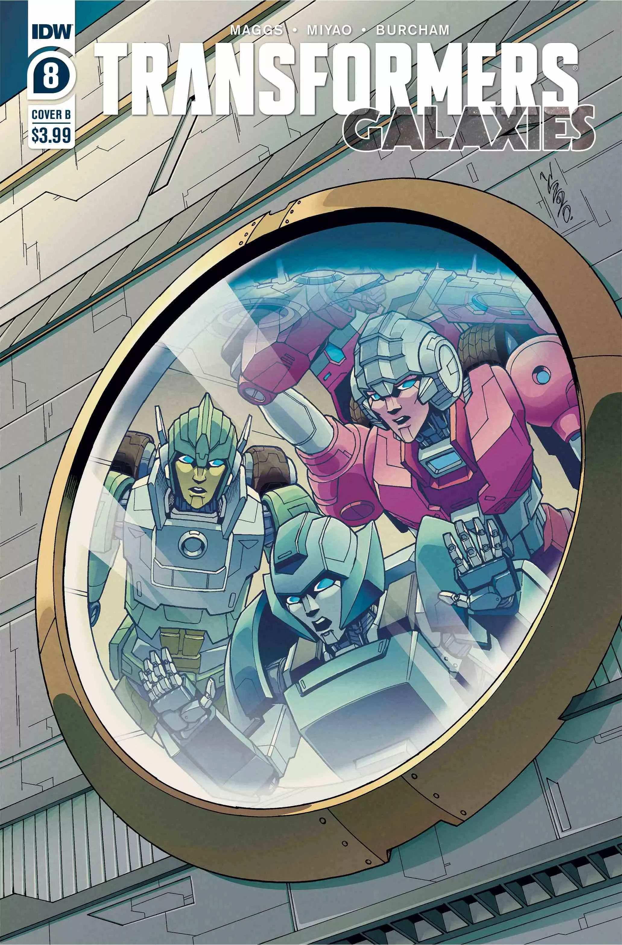 Transformers Galaxies #8 B Winston Chan Variant (08/12/2020) IDW
