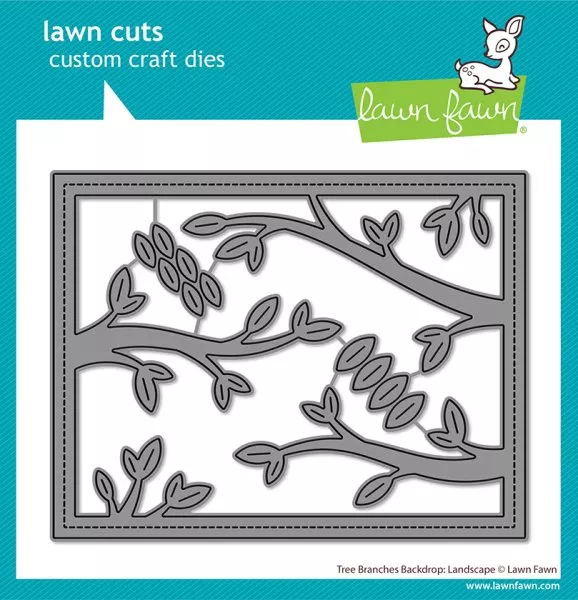 Tree Branches Backdrop: Landscape - Dies - Lawn Fawn